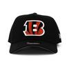 New Era Cap 9FORTY Snapback Cincinnati Bengals NFL A-FRAME SNAPBACK CAP BLACK CINCINNATI BENGALS Hat 940 AF A-Frame American Football [Used]