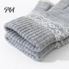 Thermal Touch Screen Gloves for Men And Women Knit Gloves, Thickened Velvet Lining Elastic Ribbed Cuffs Cold Weather Windproof with Winter Warm