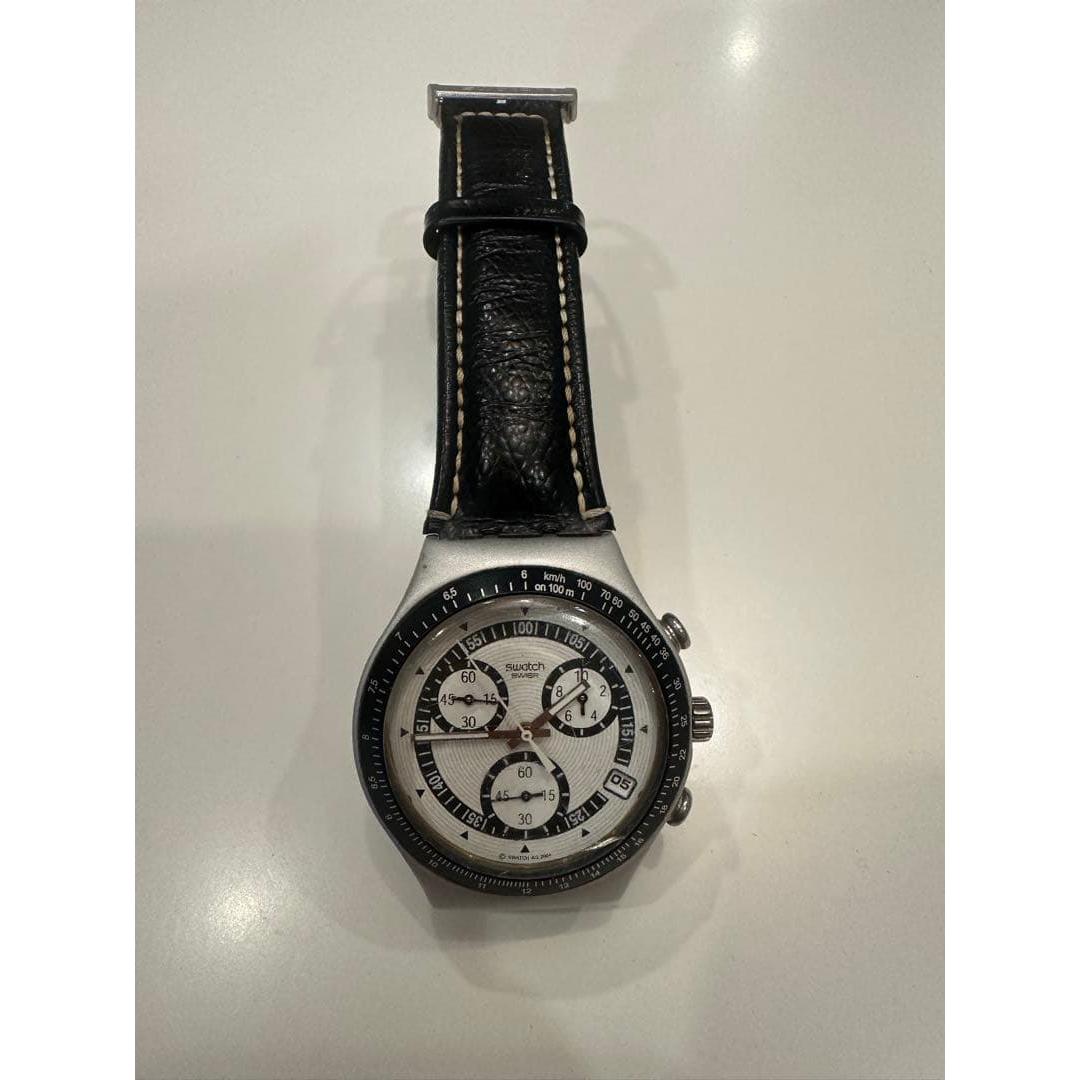 Used Swatch Irony Aluminum Chronograph Watch