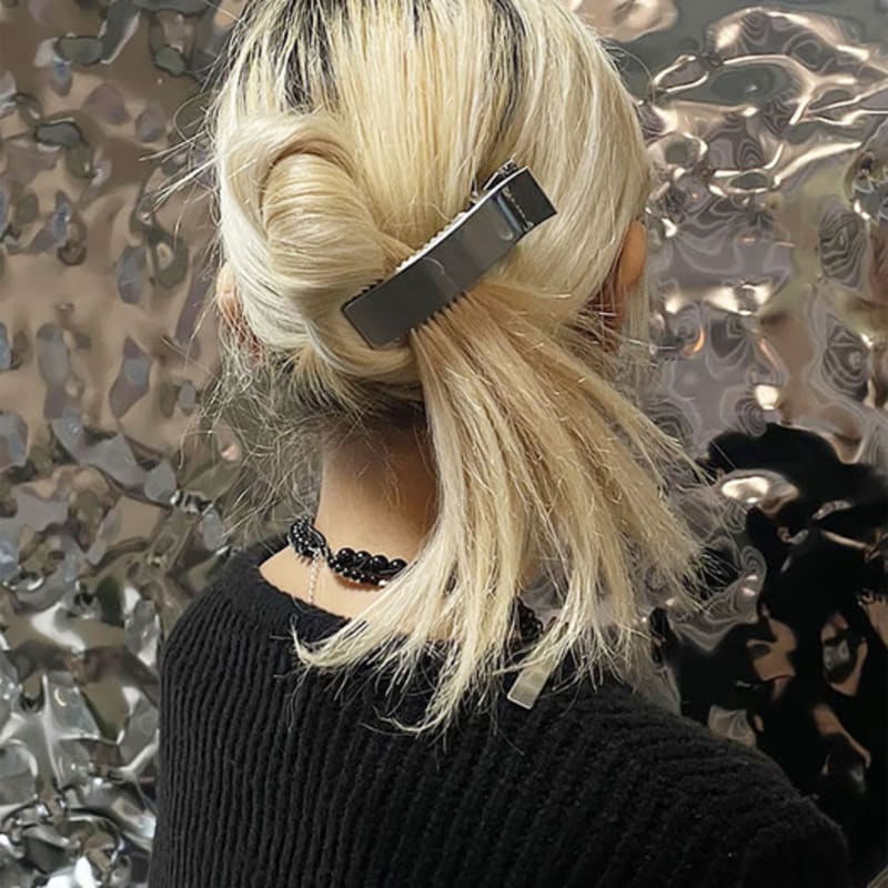 

SENTIMENTS NO.291 [SILVER] HAIR PIN 2SET Push Pin Clip Silver