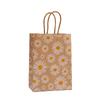 StoBag, Daisy Flower Paper Gift Tote Bags, for Birthday, party, wedding supplies, Reusable Paper, Packing Goodies, 12/30pcs