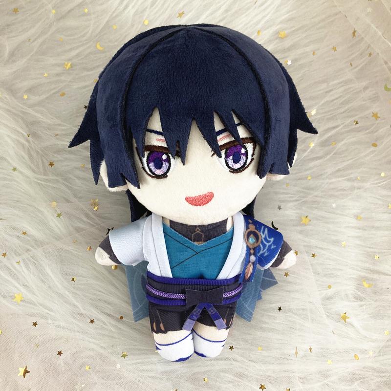 Genshin Impact Wanderer Plush Toy Soft Pillow Anime Game Character Gift