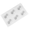 Food Grade Silicone Dessert Mold 6/8 Cavity French Pastry Mold Stylish Baking Mold  Pudding