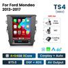 Ford Mondeo 2013-2017 Android Bluetooth GPS Navigation & Reversing Camera Screen