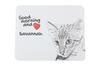 Savannah - Mouse Pad with Print, Personalized Cat Pad, Unique Gadget for an Office Worker from the Art-Dog Brand