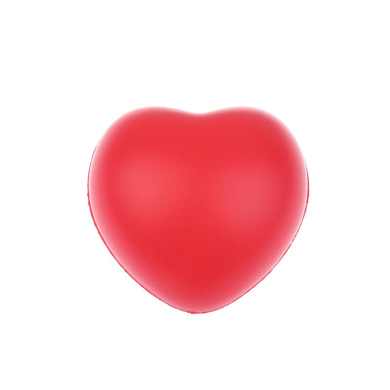 1/3Pcs Funny Love Heart Ball Soft Slow Rising Stress Reliever Gag Squeeze Kids Toy Anti-Stress Decompression Toy