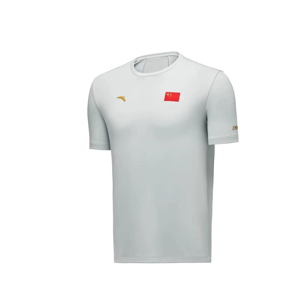 Anta Genuine 2025 Summer National Team Round-Neck Training Short-Sleeved T-Shirt for Men