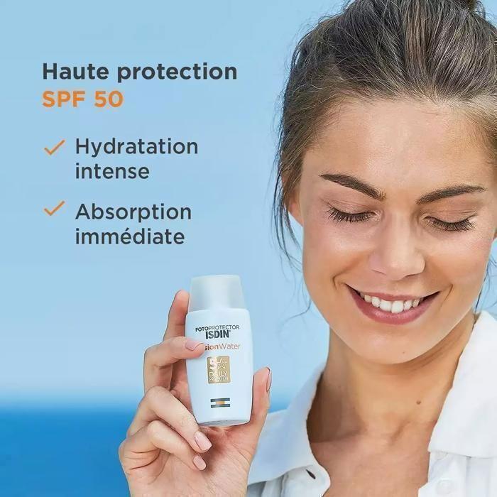 Crème Solaire - ISDIN - Fotoprotector Pediatrics - SPF 50+ - Résistant À L'eau - Safe-Eye Tech