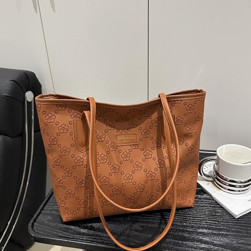New Fashionable Large-Capacity Women's Tote Bag Shoulder Bag Simple and Versatile Commute Handbag KTB