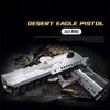 Seria Militarna Klocki Pistolet Desert Eagle M1911 AK47 Model Strzelający DIY Montaż Klocki Zabawki Na Prezent Urodzinowy Dla Dzieci