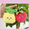 Short Soft Plush Fruit Toys Featuring Watermelon Mango And Pineperfect Collecting For