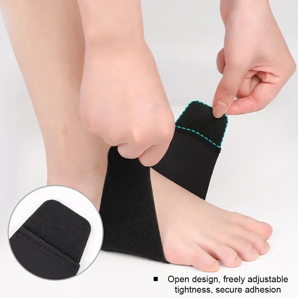1Pc Arch Pad Support Insoles Sleeves for Flat Foot Correction High Arch Cushion Plantar Fasciitis Pain Relief Foot Pads
