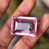 30x22mm CERTIFIED Emerald Cut NATURAL Pink Topaz Loose Gemstone For Collectors