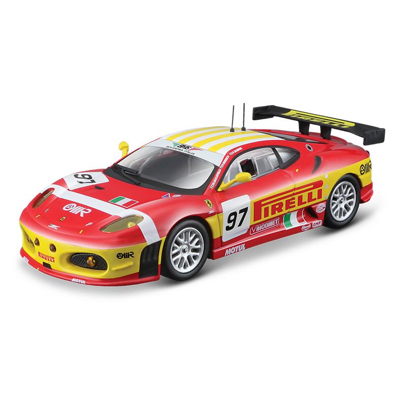 Bburago 1:43 24 HEURES DU MANS 2024 Ferrari 499P No.83 racing model simulation car model alloy car toy male collection gift