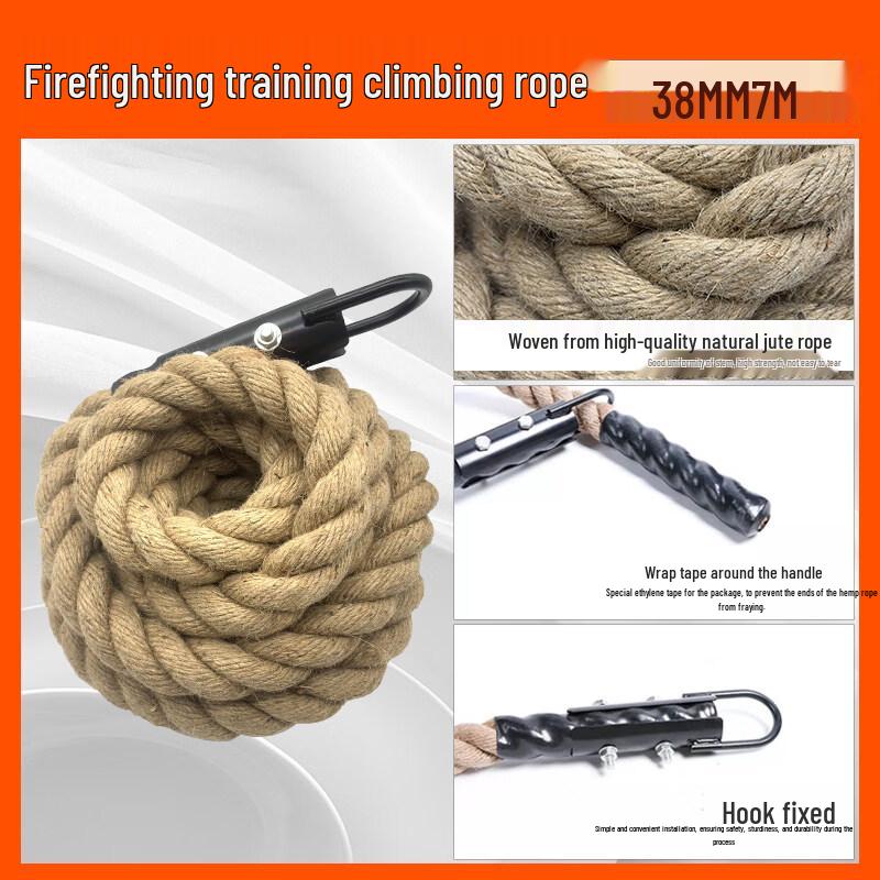 Iron Curtain Cloud Firefighter Training Climbing Rope