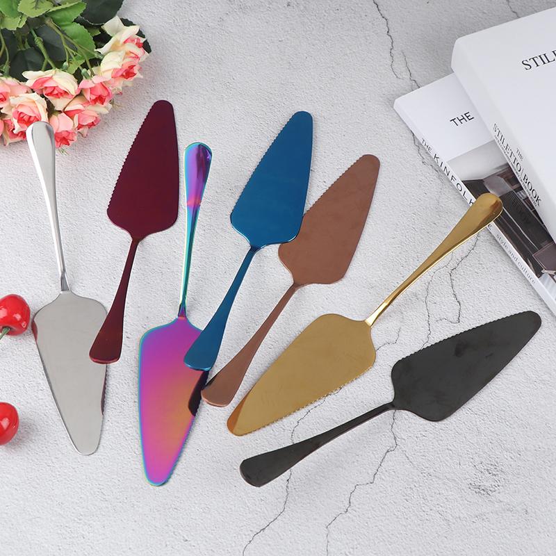 

Нержавеющая сталь лопатка для торта, пиццы, нож для масла, сырный десерт, лопатка, инструмент серебряный