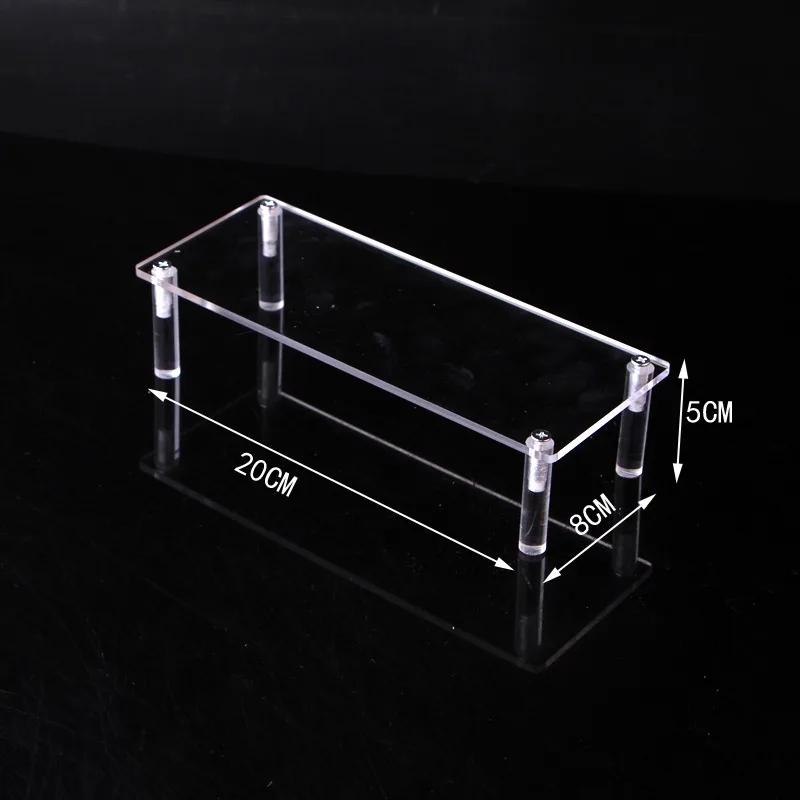Clear Acrylic Display Stand For Anime Figures Cupcake Shelf Organizer Desserts Holder Jewels Display Risers Stand Perfume Stand