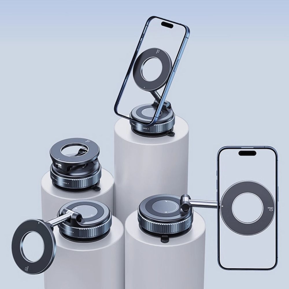 Magnetic Cell Phone Bracket Folding Travel Phone Stand Auto Navigation Holder  Truck