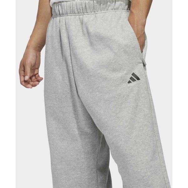 Adidas Fl Pant Loose Basketball Drawstring Elastic Knitted Sports Pants Unisex pants Medium-Gray KB7551