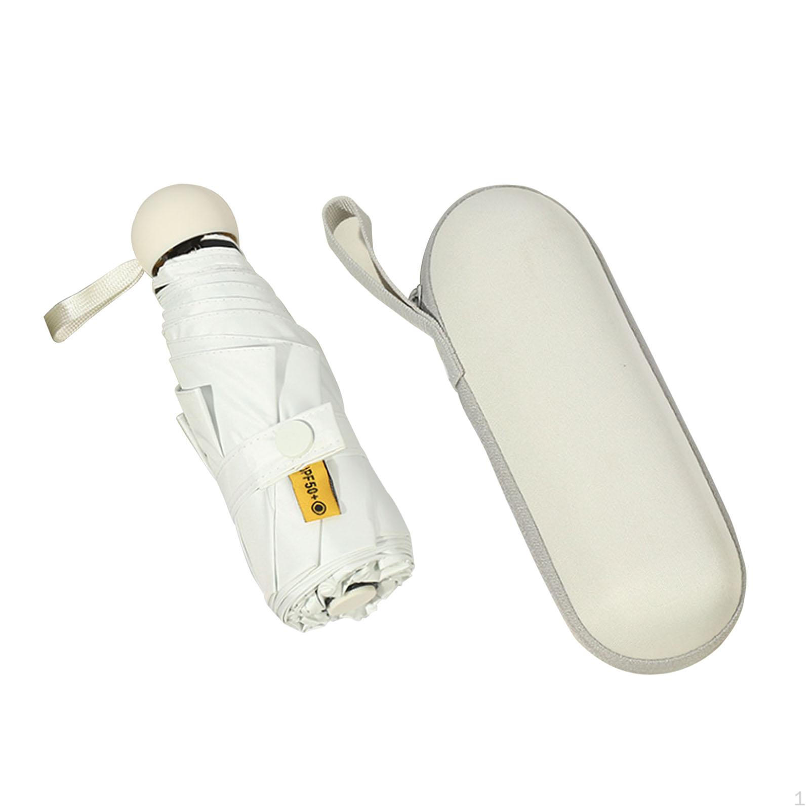 

Зонт складной компактный маленький с черным покрытием Personal Sun