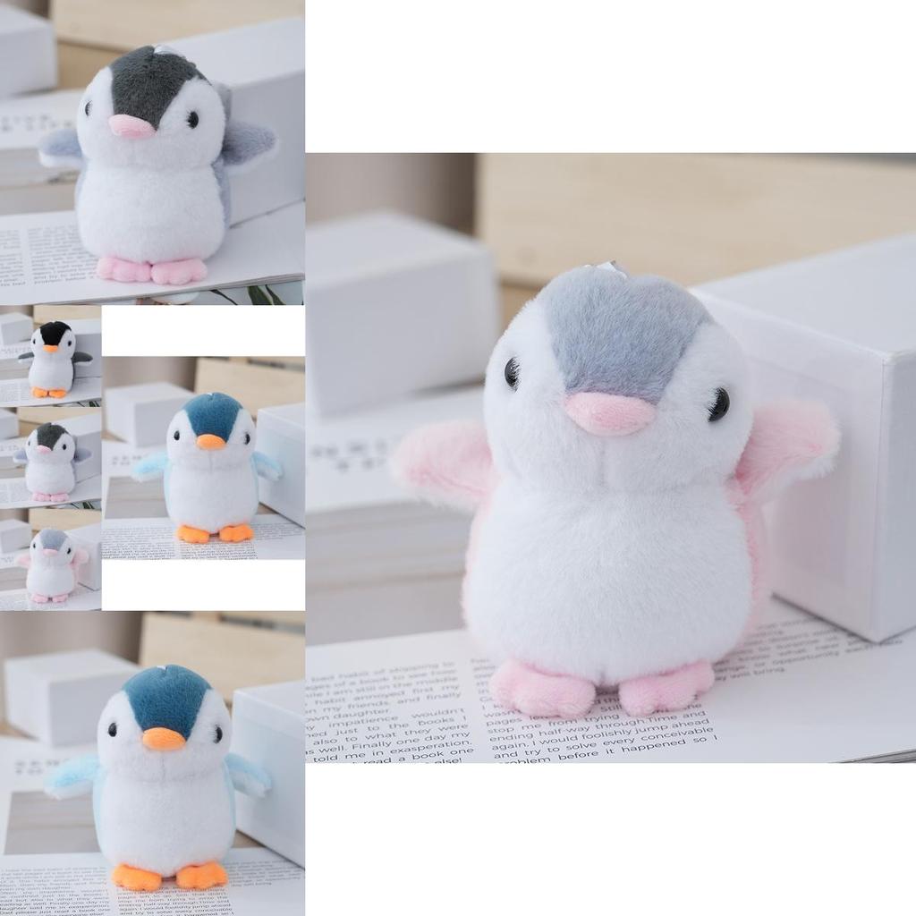 Adorable Plush Penguin Keychain Cute Soft Stuffed Animal Accessory In Multiple Colors
