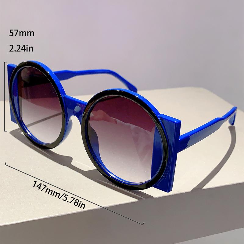 Fashion Irregular Gradient Shades Women Ins Brand Design Sunglasses Multi Color Decor Outdoor Sun Glasses for Ladies