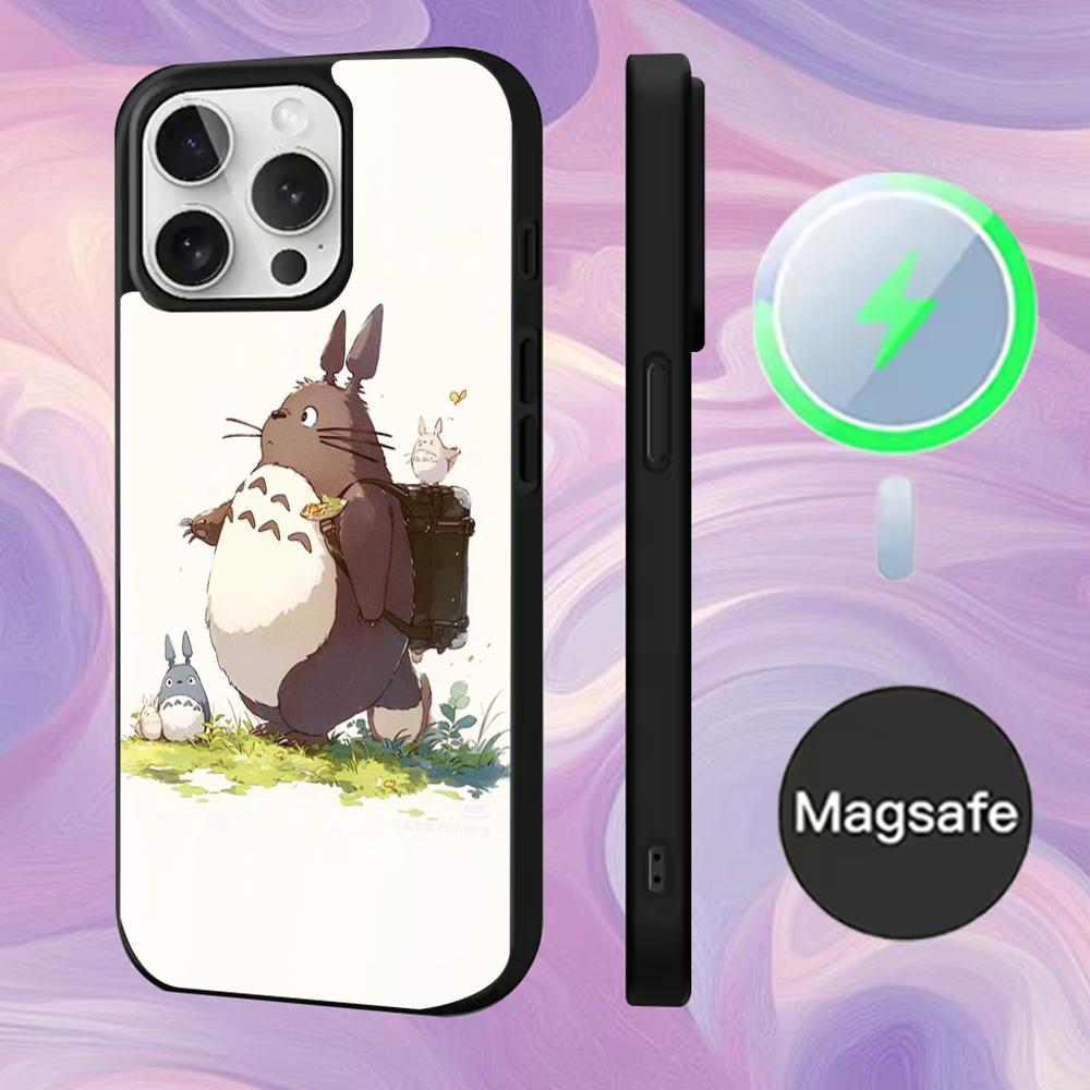 

Anime T-Totoro-ES Cute Phone Case For iPhone 16,15,14,13,12,11,Pro,Max,Plus,Mini,Magsafe,Magnetic Wireless Charging Case iPhone15pro
