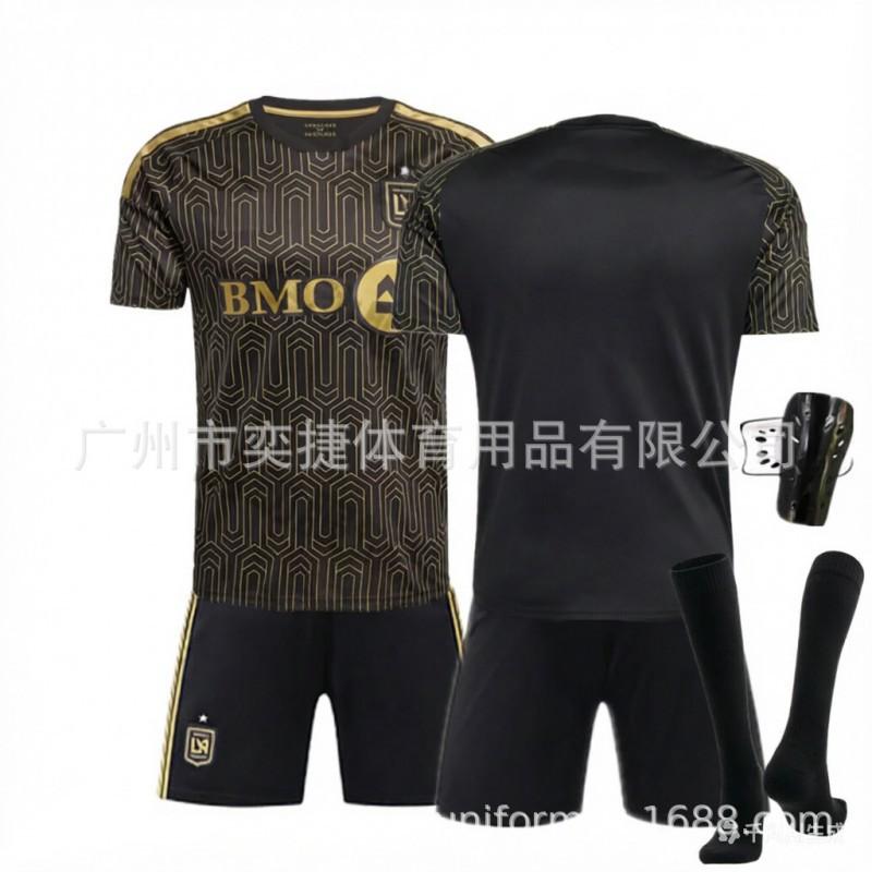 A2627 MLS Los Angeles FC Maillot Domicile Numéro 7 Fourni Par Sun Xinghui Football Enfant Adulte