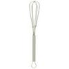 Delish Kitchen Pearl Metal Silver Whisk, 12.5cm, Mini Whisk, Small, CC-1291