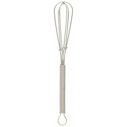 Delish Kitchen Pearl Metal Silver Whisk, 12.5cm, Mini Whisk, Small, CC-1291