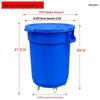 Xinjingzhou Commercial Outdoor Trash Can