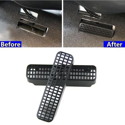 Para Toyota Corolla E17 E18 2013-2018 Sob o assento Piso Traseiro Aquecedor de CA Ar condicionado Duto Tampa de ventilação Grelha Tampas de saída