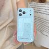 Small fresh polka dots are suitable for Apple 17pro mobile phone case 17promax anti-drop case 16 large window case 15.
