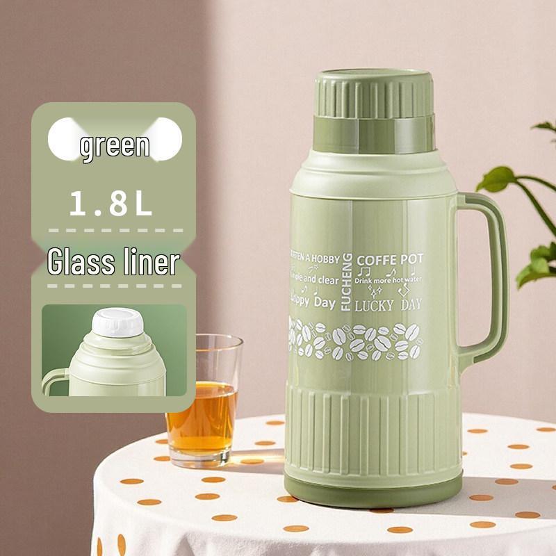 Large Capacity Glass Electric Kettle and Thermos for Dorm or Home