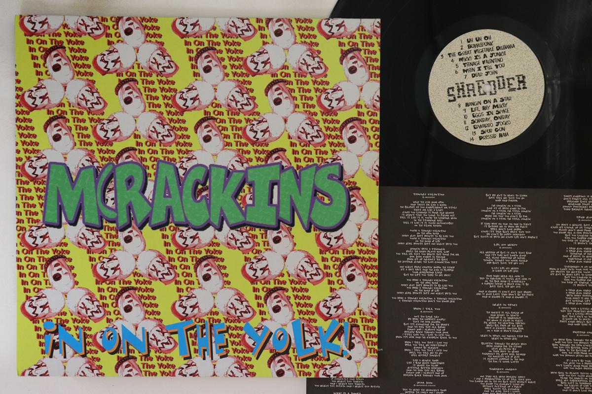 

LP Record MCRACKINS In On The Yolk SH32 SHREDDER 1996 US Rock Used