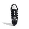 Adidas LITE BALLER Slip-Resistant Breathable Low-Top Skateboard Shoes Men's Black White Sneakers JR5232