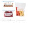 Refrigerator Storage Bags Freezer Safe Zipper Seal Bags Leak-proof Airtight Food Bags