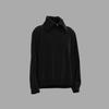 Saikiatiseuteu High-Neck Half Lily Zip-Up Knit (Black)