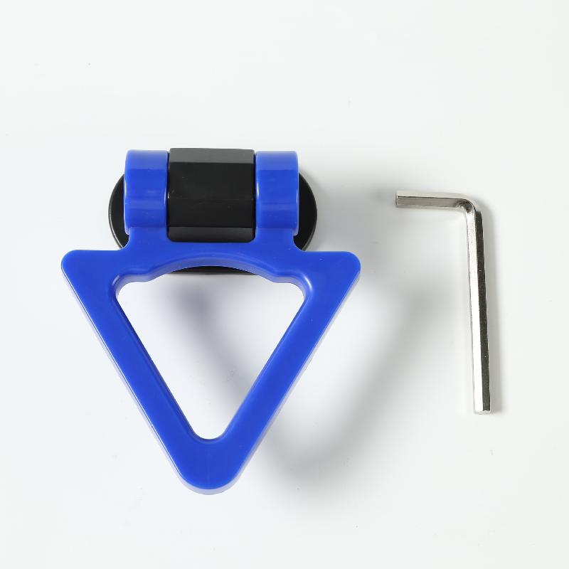 ABS Car Styling Trailer Hooks Simulation Racing Ring Bumper Sticker Decoration Tow Hook Sticker Universal Vehicle Towing Hook