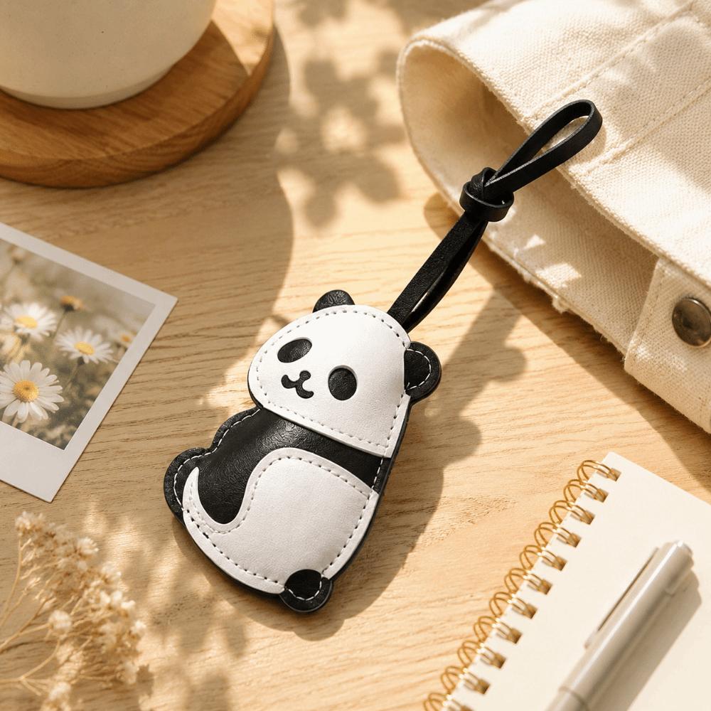 Ornaments Panda Pendant Lanyard Key Ring Bag Hanging Charms Fashion Panda Keychain  Women