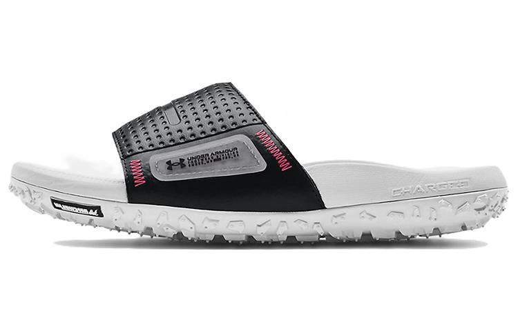 Under Armour FT Sway Slide  White Black  42.5