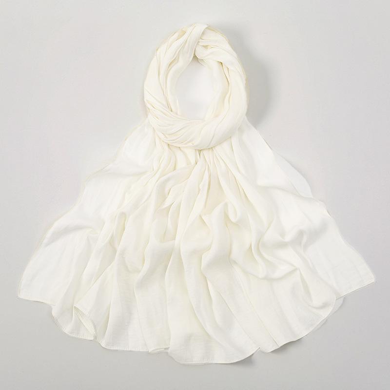 Autumn new solid color hot-selling Malaysia Indonesia velvet long towel popular monochrome versatile ethnic headscarf women