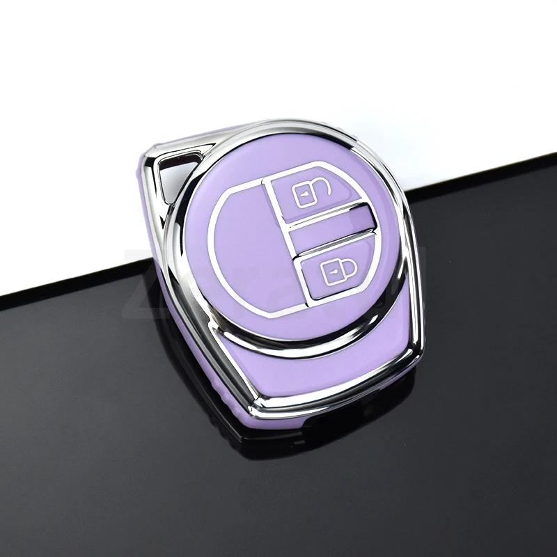 

For Suzuki Sx4 Swift Vitara Liana Jimny Alto Ignis Soft Tpu Car Remote Key Cover Key Shell Fob Holder Protector Case