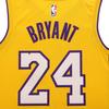 Nike NBA Kobe Bryant Icon Edition Swingman Jersey Men Jersey Yellow AQ2109-728