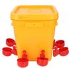 Automatic Chicken Waterer Set Low Spillage Self Replenishing Poultry Waterer Dispenser for Chicken Bird   Goose Turkey