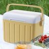 Ice Box Cooler Insulated Container 6L Cooling Chest With Ice Pack Camping Refrigerator For Meal Prep Road Trip Travel Fishing