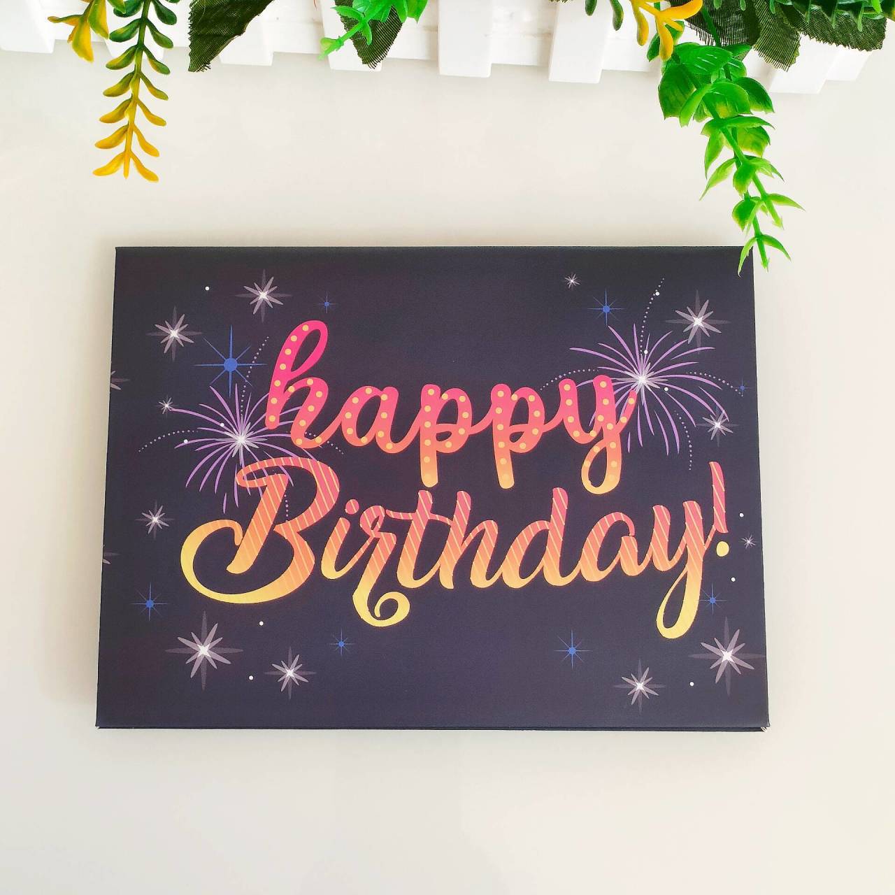 1 pz Biglietto di Auguri Tridimensionale Buon Compleanno Biglietto di Compleanno Cantante Intaglio su Carta Vuota Regalo Biglietto di Compleanno Tridi