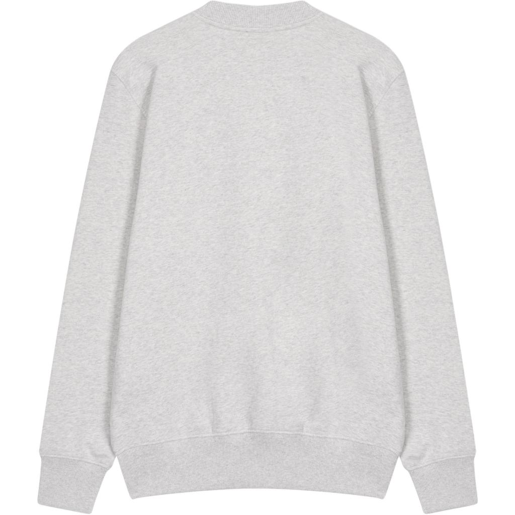 Calvin Klein Crew Neck Loose Fit Long Sleeve Sweatshirt Men Sweatshirt Gray J326144-P6G