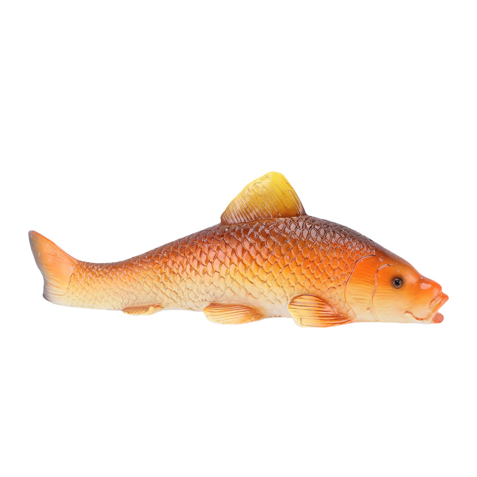 Floating Koi Decor Resin Hand Coloured Floating Realistic Koi Fish for Garden Courtyard Pool