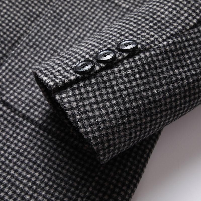 Autumn and Winter Double-sided Single-sided Woolen Suit Jacket for Middle-aged and Young People